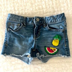 Gap Cut Off Jean Shorts EUC
